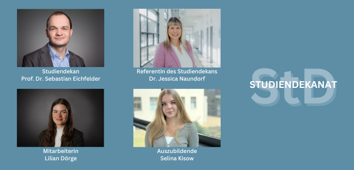 Team des Studiendekanats der FWW