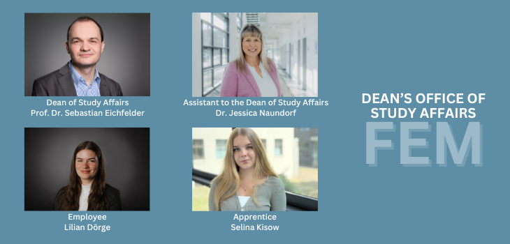 Team of Dean's Office of Study Affairs